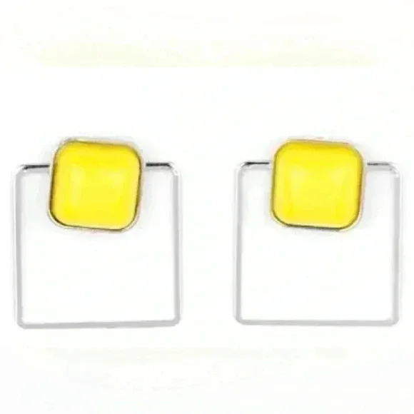Yellow Jacket Earrings - Picture 3 of 4